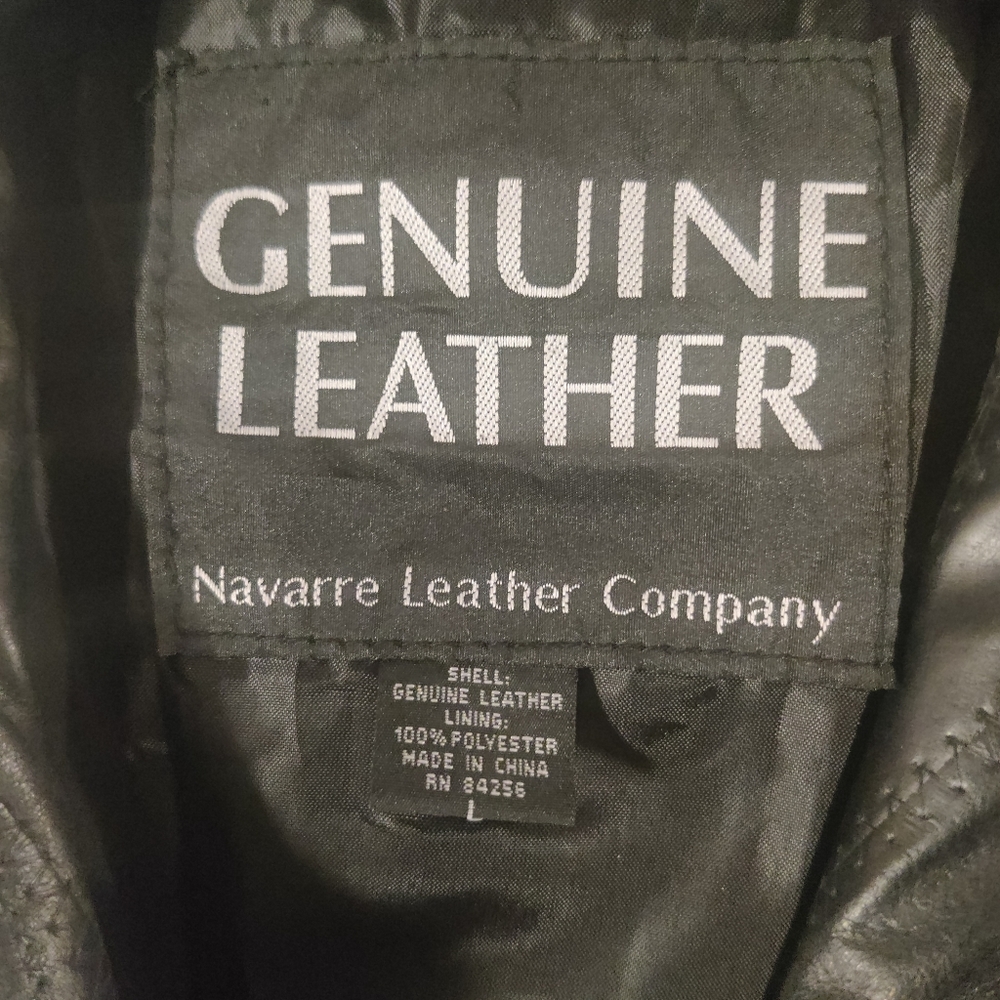 90's Patchwork Leather Jacket - image 4